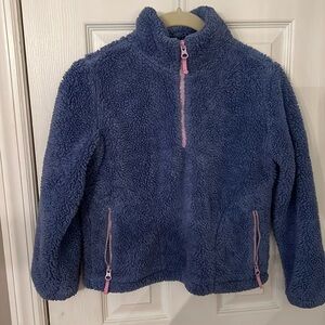 Jcrew fleece quarter zip